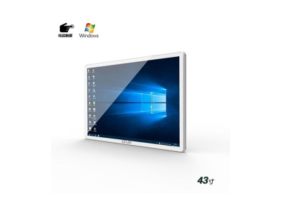 壁掛式43寸電容觸摸一體機PC版
