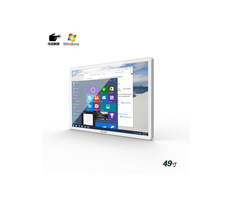 壁掛式49寸電容觸摸一體機PC版