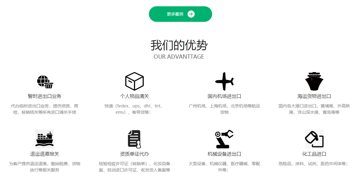 進口清關(guān)費用項目